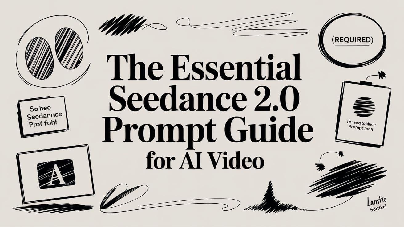 Guía de Prompts de Seedance 2.0: Generador, Ejemplos y Mejores Prácticas