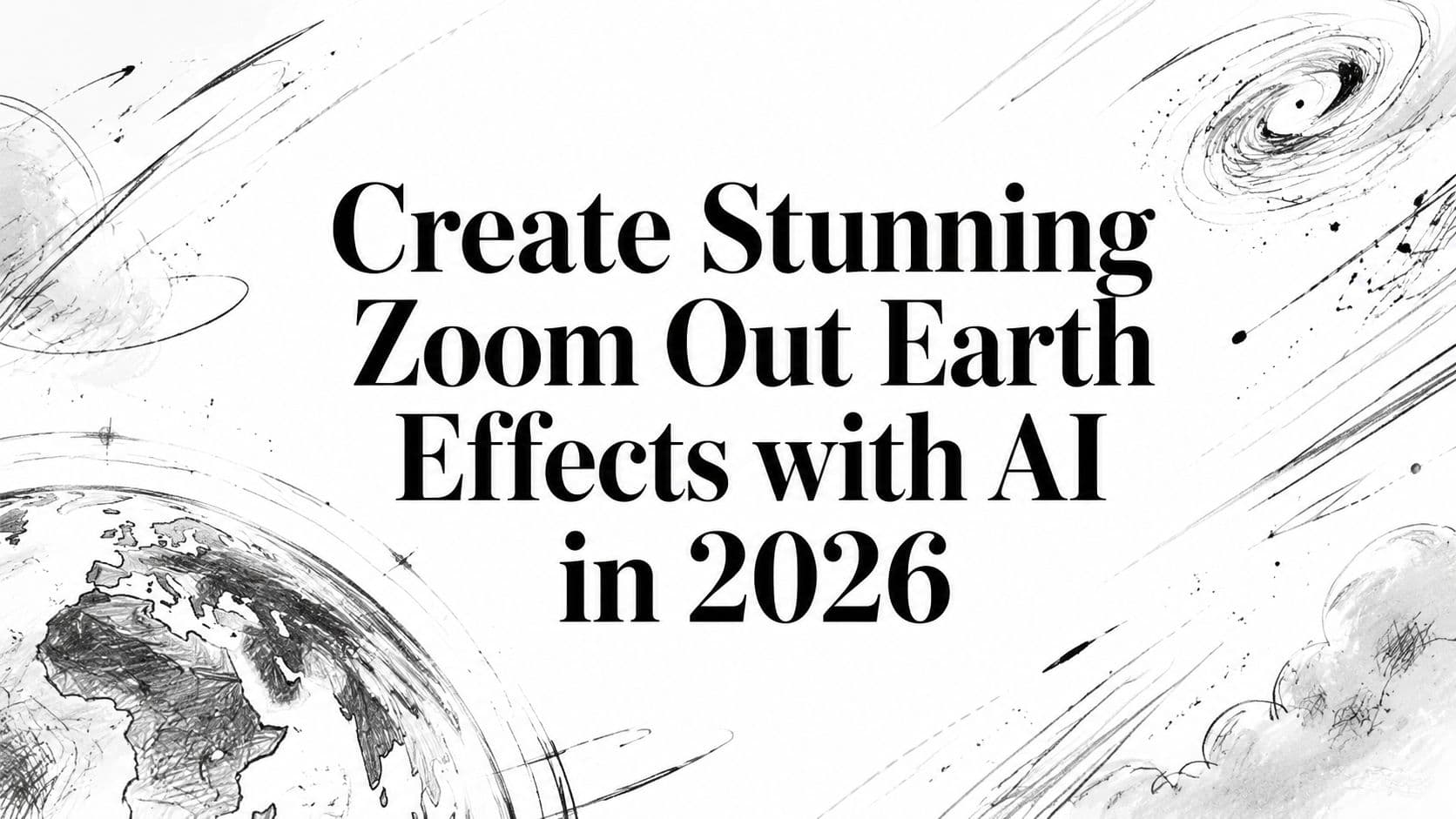 Create Stunning Zoom Out Earth Effects with AI in 2026