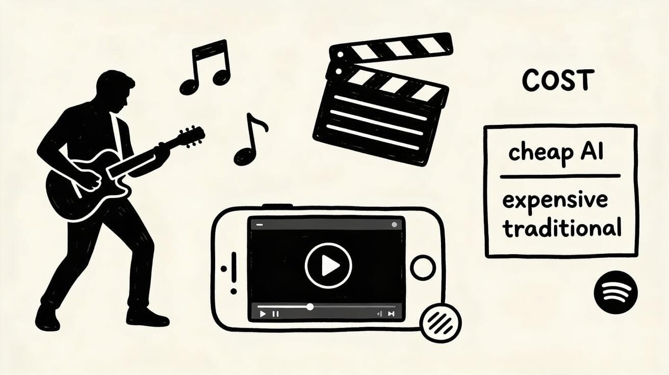 Generador de videos con IA para artistas musicales (2026): Crea videos musicales sin presupuesto