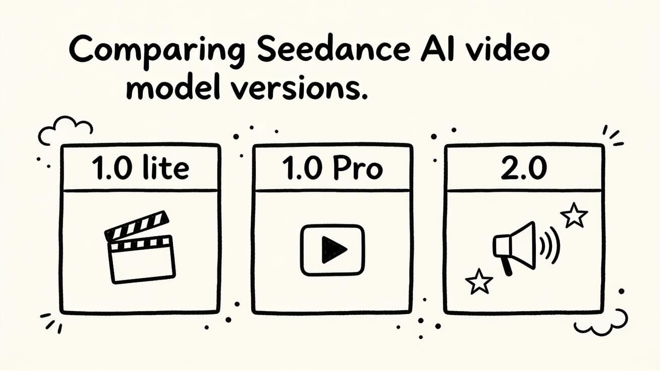 Seedance Versions Explained: Seedance 1.0 vs 2.0 and the V1 Pro Tiers