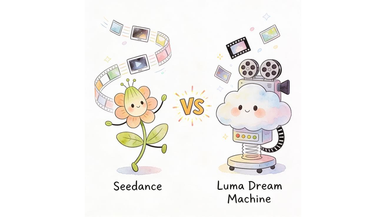 Seedance vs Luma Dream Machine: Welcher KI-Videogenerator ist 2026 besser?