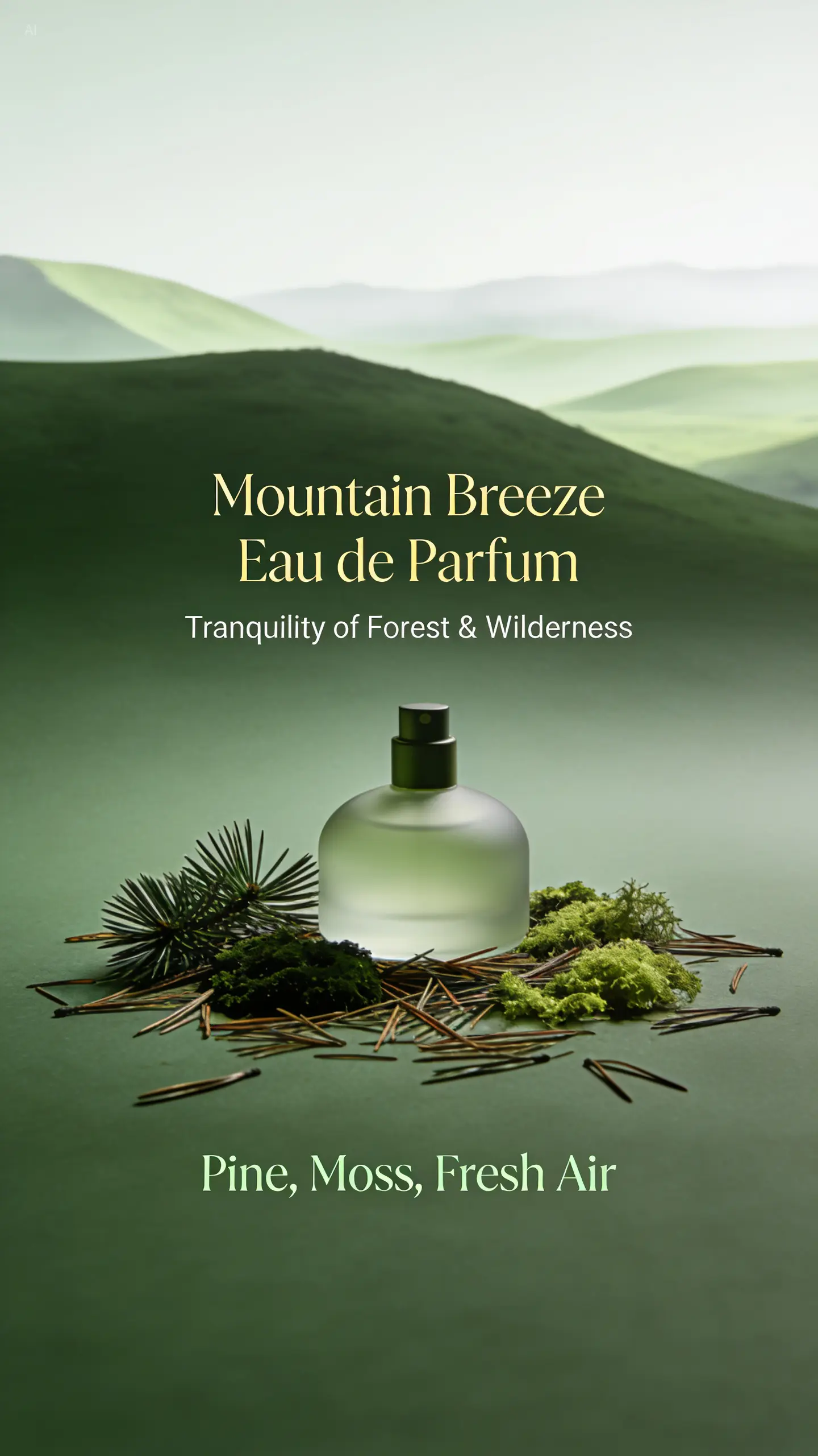 Page produit de parfum haut de gamme